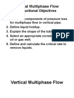 Vertical Multiphase Flow: Instructional Objectives