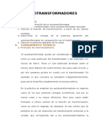 Informe Autotransformador