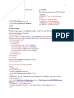 A DTD File: XML Schema 1