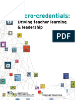 Micro-Credentials: Driving Teacher Learning and Leadership