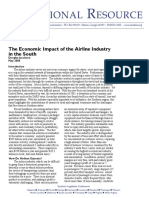 The Economic Impact of The Airline Industry in The South