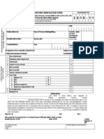 Itr-V: Income Tax Return Verification Form Indian