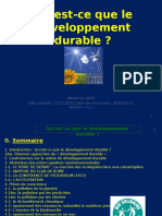 Qu Est Ce Que Le Developpement Durable