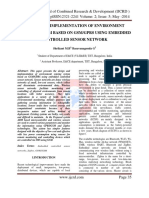 Design and Implementation of Environment Sensing System Based On Gsm/Gprs Using Embedded Controlled Sensor Network