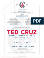 Reception For Ted Cruz