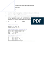 Programacion R, Sas, Minitab, Infostat