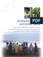 Extreme Living, Extreme Need - Solomon Islands