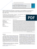 - Chen liang 2009 Signal-transducing mechanisms of ketamine-caused inhibition of interleukin-1β gene expression in lipopolysaccharide-stimulated murine macrophage-like Raw 264 PDF