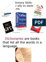 How To Use A Dictionary Powerpoint