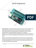 K150 PIC USB Programmer User and Troubleshooting Manual