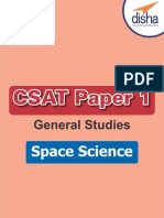 CSAT Paper 1 General Studies: Space Science