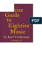 A Concise Guide To Eighties Music