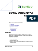 Bentley Watercad V8I Readme: What'S New