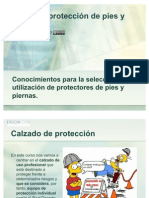 Curso de Protección de Pies y Piernas