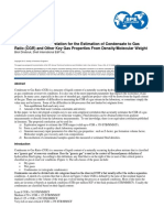 Development of A Correlation For The Estimation of Condensate To Gas Ratio and Other Key Gas Properties From Density Molecular Weight