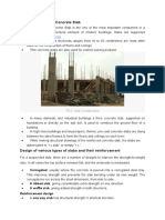 Reinforced Cement Concrete Slab: Columns Beams