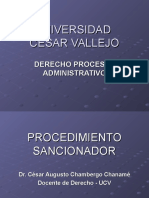 S. 11 Procedimiento Sancionador