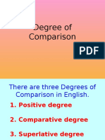 Degrees of Comparison