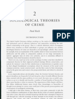 Sociological Theories of Crime