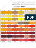 RAL Colour Chart For Paint