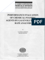 Performance Evaluation of Chemical Foaming Agents by Gas Evolution and Rate (GEAR) Presentation PDF