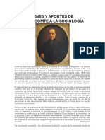 Auguste Comte Sociología