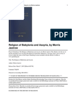 The Religion of Babylonia and Assyria by Jastrow