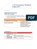 Expansion of Innovative Projects in Urban Areas (PI) : Daily Tous Les Jours