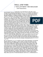 Roberts, Richard - Noll and Void. Jung and The ''Non-Anything'' Psychologist