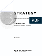 Strategy An Intro To Game Theory Joel Watson