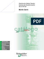 CATALOGO PARA MEDIA TENSION - CTs Celdas Scheneider PDF