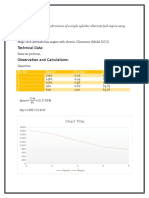 Objective:: To Determine Full Load Performance of A Single Cylinder Alternate Fuel Engine Using Electric Dynamometer