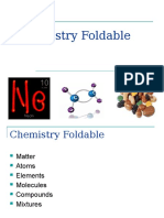 Notes - Chemistry Foldable