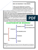 Definiciones de Reservas y Recursos