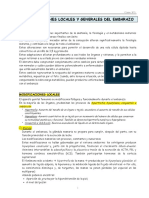 Clase N°5. Modificaciones Locales y Generales Del Embarazo PDF