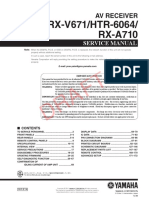 Yamaha rxv671 PDF