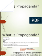 What Is Propaganda