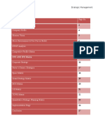 Strategic Management Project Report Sample