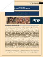 La Educacion Medieval y La Formacion de La Escuela Moderna