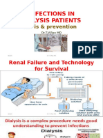 INFECTIONS IN DIALYSIS PATIENTS Basis & Prevention by Dr.T.V.Rao MD