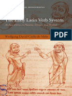 Wolfgang David Cirilo de Melo-The Early Latin Verb System - Archaic Forms in Plautus, Terence, and Beyond (Oxford Classical Monographs) (2007)