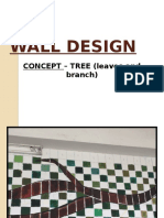 Wall Design: CONCEPT - TREE (Leaves and Branch)