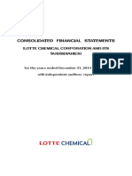 Financial Statements2014 Lotte Chemical