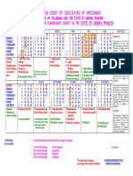 Andhra Pradesh High Court Calendar, 2016