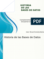 Historia Bases Datos