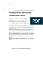 Methodologie Detude Pathologique Des Constructions Vis A Vis Des Problemes de Retrait Et Gonflement Des Sols