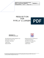 Annexure 2 - Requisition For Pipe 4inch & Above