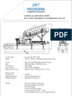 Secondary Cone Mobile Plant PCC 1992