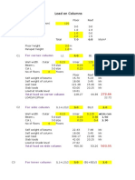 Column Load Calculation Dt25.3.14