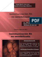 Isoinmunizacion RH